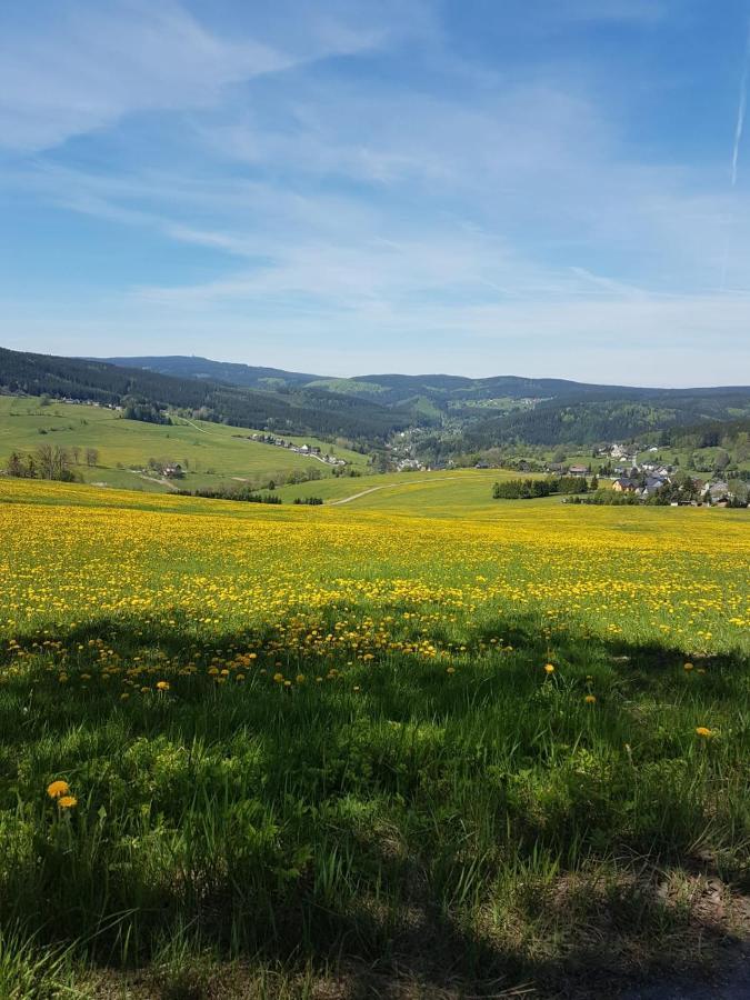 Ferienwohnung Heike Strobel Schwarzenberg/Erzgebirge Exterior foto
