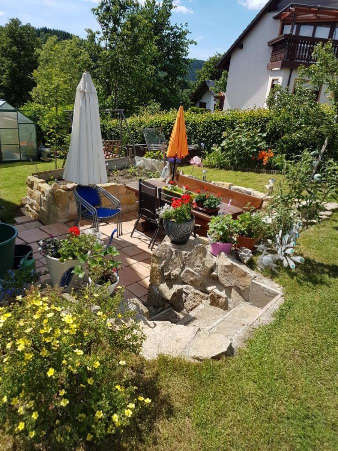 Ferienwohnung Heike Strobel Schwarzenberg/Erzgebirge Exterior foto